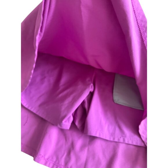 UNDER ARMOUR Purple Ruffle Pickleball Tennis Skort Size Large - Picture 3 of 8